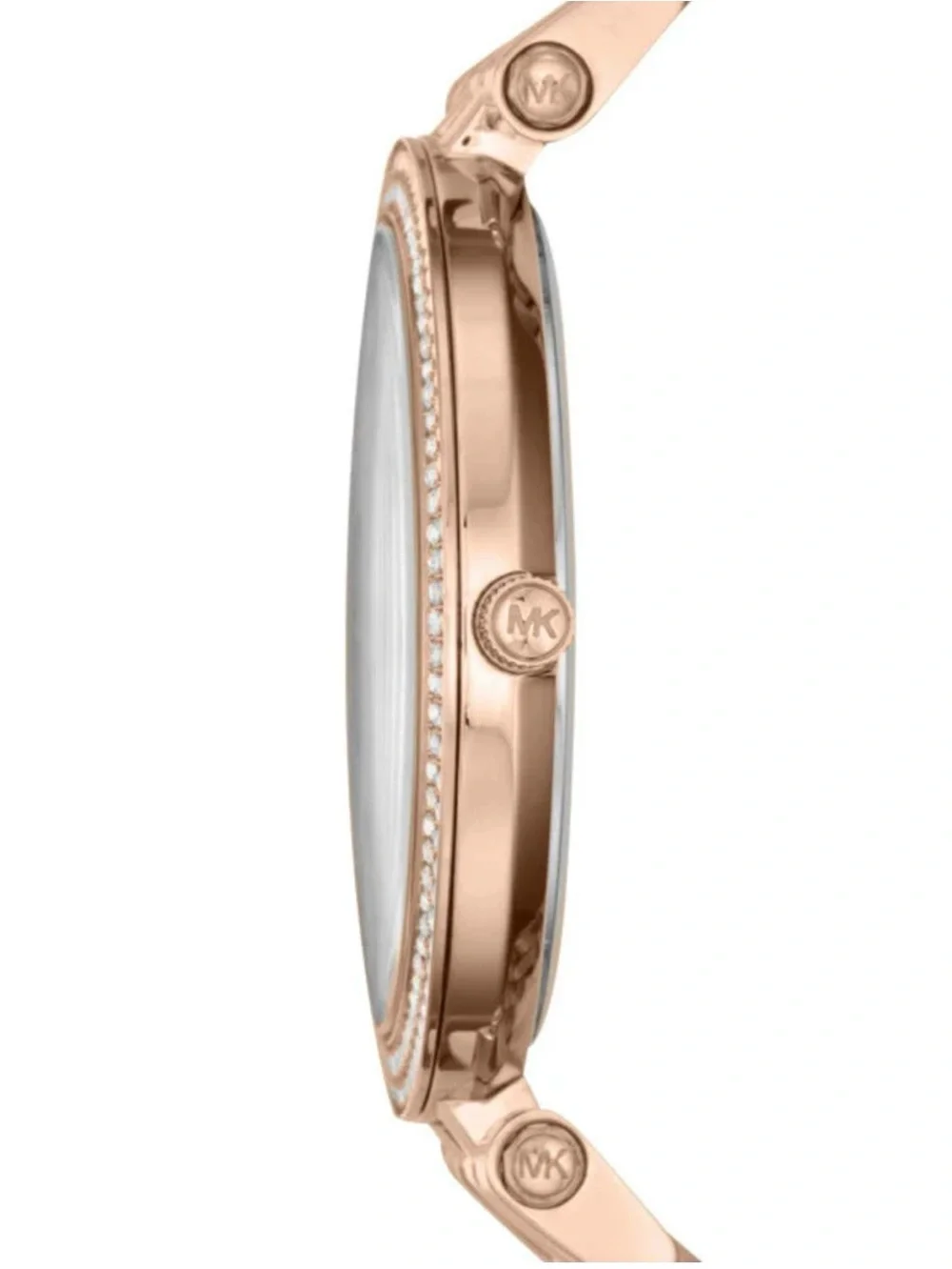 Michael Kors Darci Rose Gold-Tone Stainless Steel Bracelet Watch 39mm MK3192